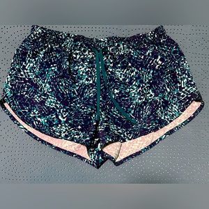 Patterned Athletic Shorts